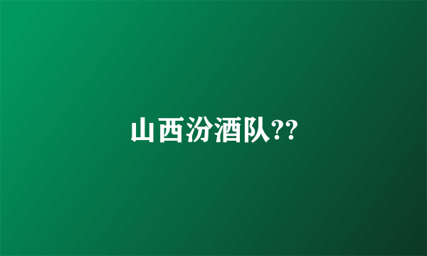 山西汾酒队??