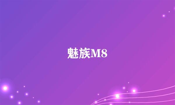 魅族M8