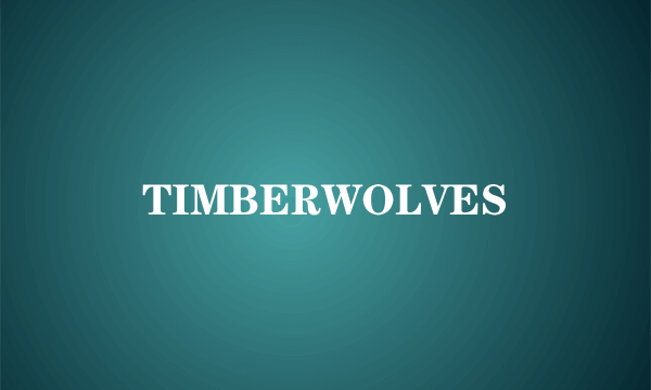 TIMBERWOLVES