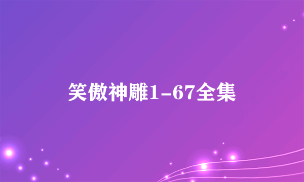 笑傲神雕1-67全集