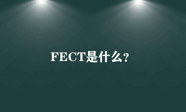 FECT是什么？