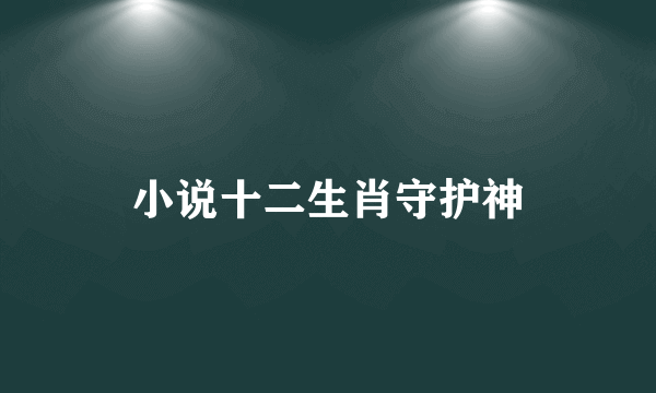 小说十二生肖守护神