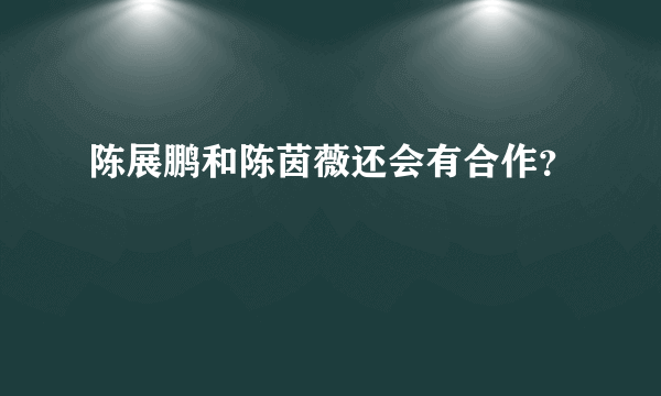 陈展鹏和陈茵薇还会有合作？