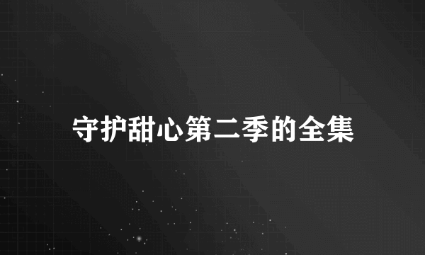 守护甜心第二季的全集