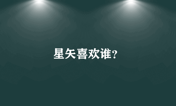 星矢喜欢谁？