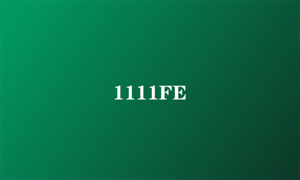 1111FE