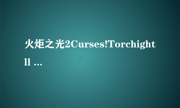 火炬之光2Curses!Torchight ll has crashed! 这个垃圾问题。。