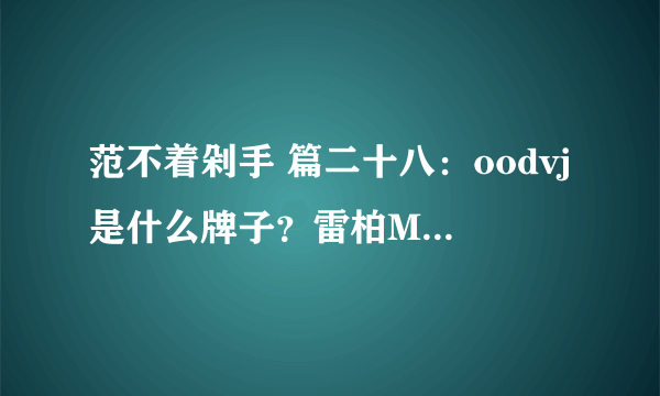 范不着剁手 篇二十八：oodvj是什么牌子？雷柏M200 PLUS鼠标三个月使用总结！