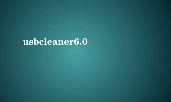 usbcleaner6.0