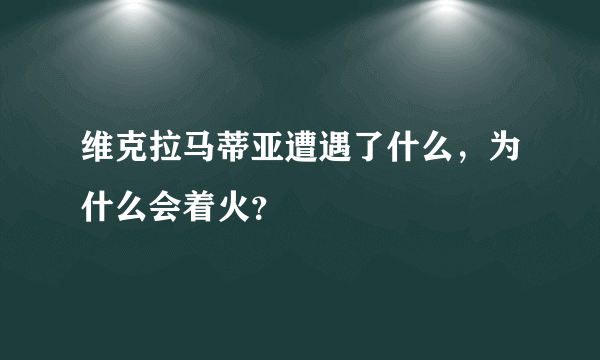 维克拉马蒂亚遭遇了什么，为什么会着火？