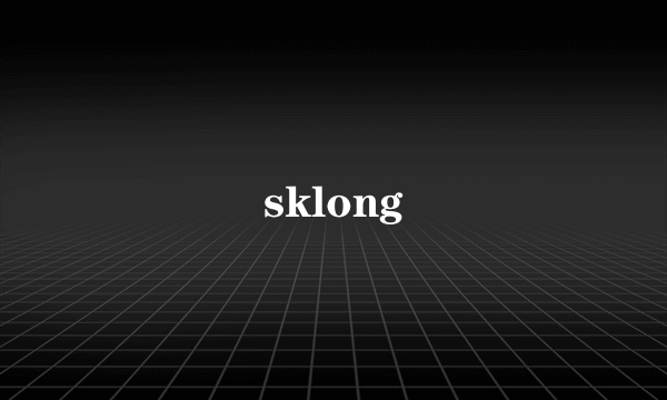 sklong