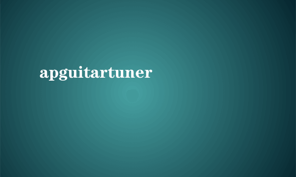 apguitartuner